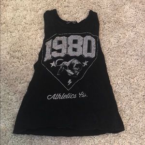 Blue notes muscle athletic shirt